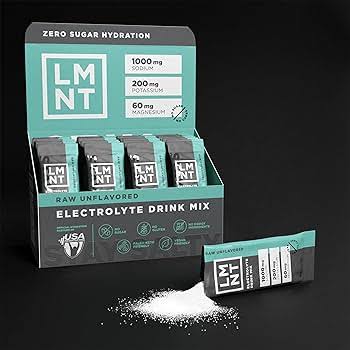 LMNT Raw Unflavored Electrolytes