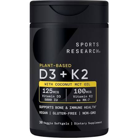 Sports Research D3 + K2